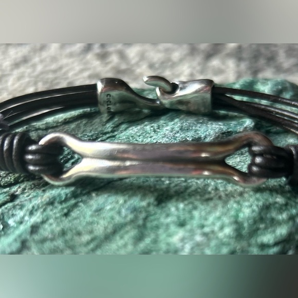 NWT Ciclon jewelry leather bracelet - Picture 1 of 6